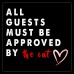Cat All Guests Wall Mount