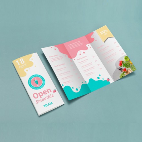 Tri Fold Brochure Printing from 18¢